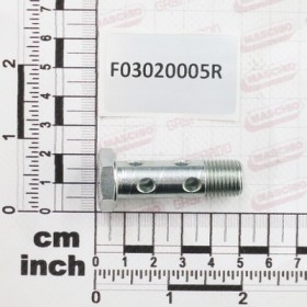 PIERCED SCREW DOUBLE GAS1/4-19