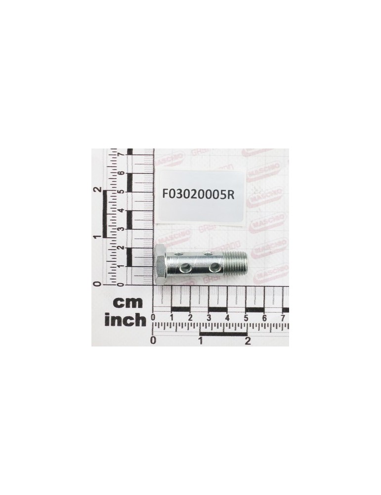 PIERCED SCREW DOUBLE GAS1/4-19