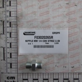 NIPPLO MM 1/4 CON CHOKE 0,6MM