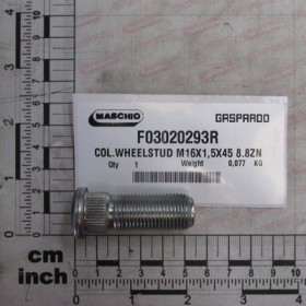COL.WHEELSTUD M16X1,5X45 8.8ZN