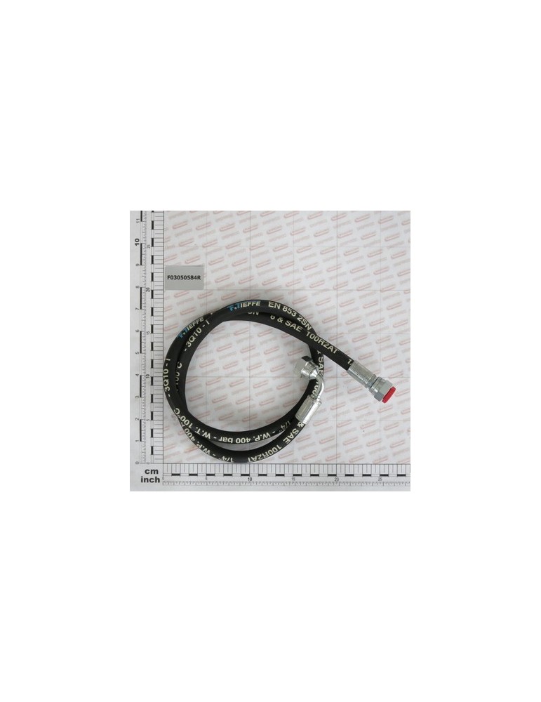 TUBE 1/4R2 F3/8-CF3/8 L.1100