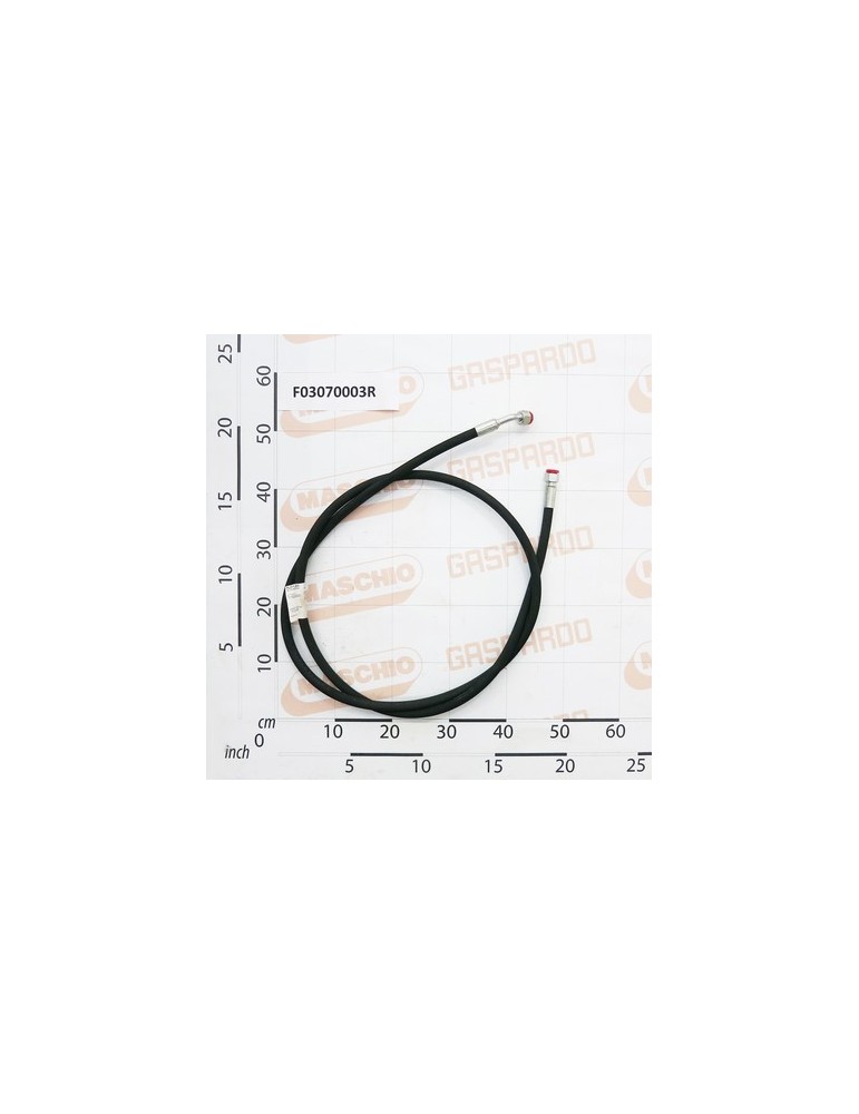 PIPE 3/8 R17 FL12 F45L12 L2550