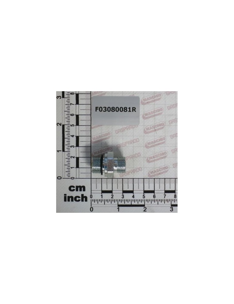 NIPPLE M3/8 SEAL ML10 ZN
