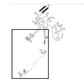 Case IH Cablu Ambreiaj 284283A1