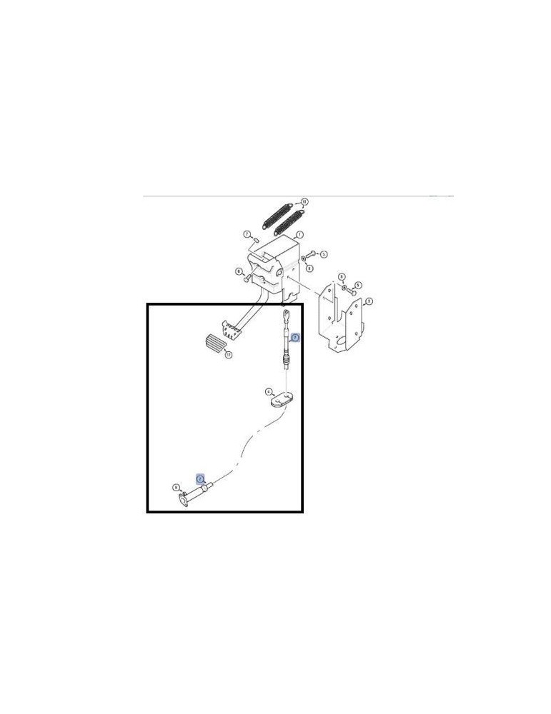 Case IH Cablu Ambreiaj 284283A1