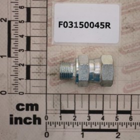 NIPPLE MF SWIVEL 1/4 ZN CIL