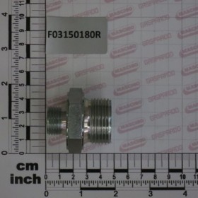 NIPPLE M. CYL. 1-1/2 ZN.