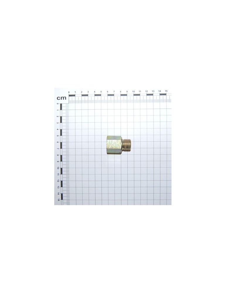 NIPPLE MF CIL-CIL 3/8-1/4 ZN