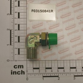 ADAPTER 90Â° 3/8\" M-M