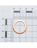 COPPER WASHER 17X23X1,5 3/8\"