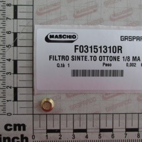 FILTER SINT.BRASS 1/8*MAS