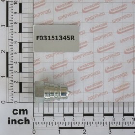 QUICK CON. MALE 1/4 A VALV.