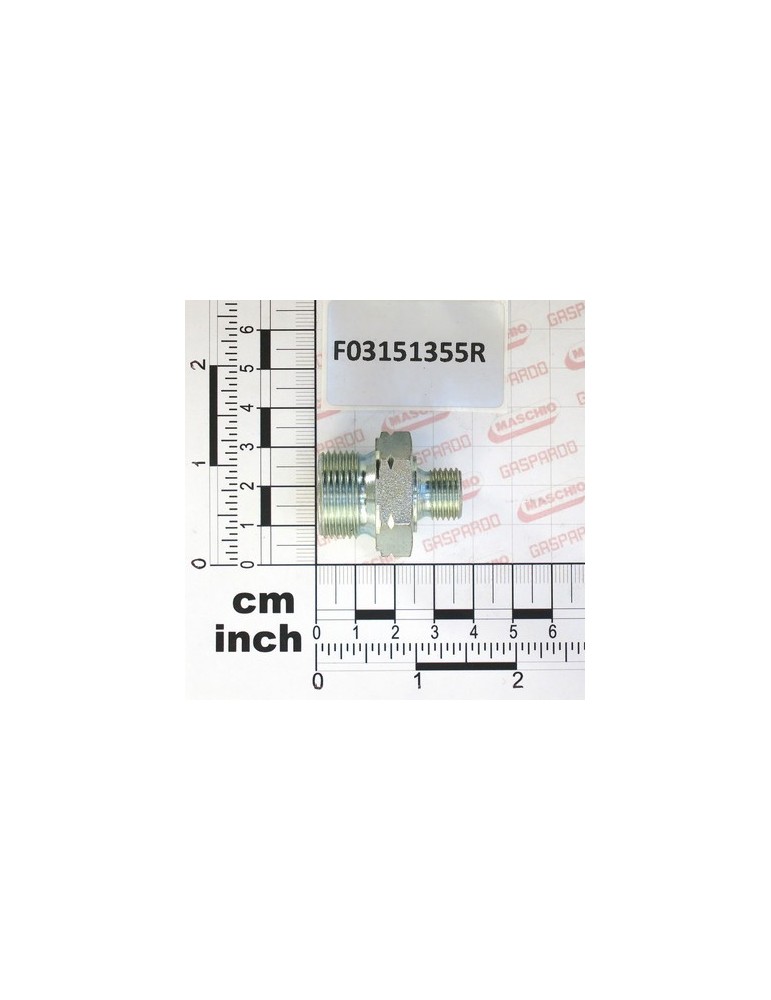 NIPPLE MM CIL 22X1,5-1/4 ZN