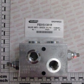 VALVE ANTI-SHOCK 45LPM-160BAR-