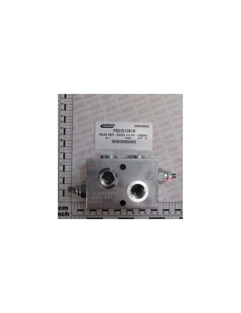 VALVE ANTI-SHOCK 45LPM-160BAR-