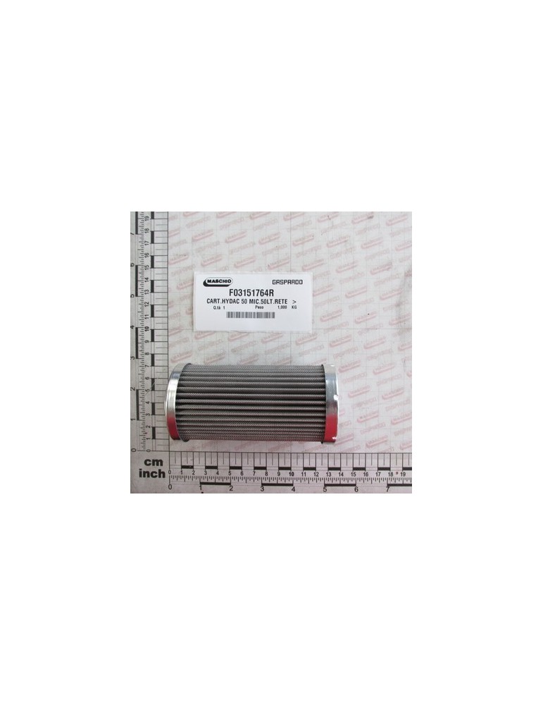 CARTRIDGE HYDAC 50 MIC.50LT