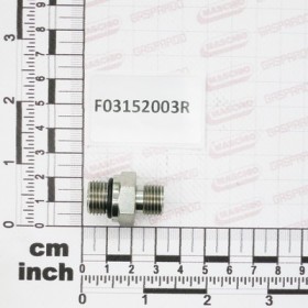 RAC 9/16\"-18 UNF X G1/4\"