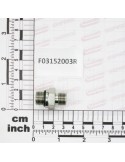RAC 9/16\"-18 UNF X G1/4\"