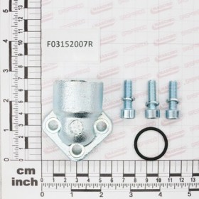 K.ELBOW 3H D40X3/4F+OR+SCREWS