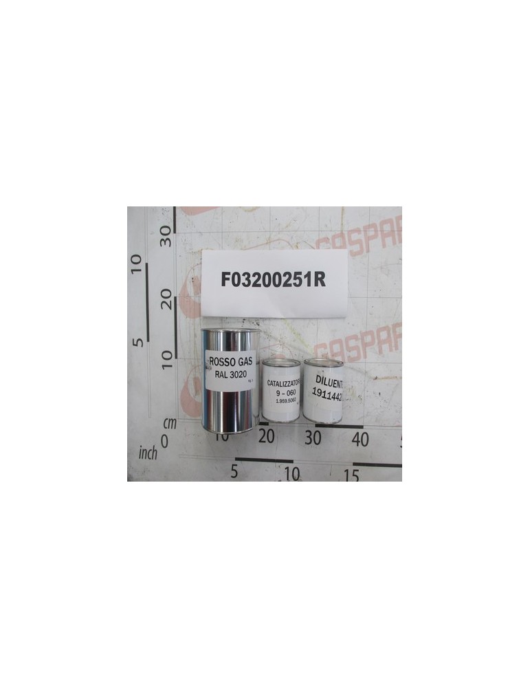 RED GAS.RAL3020 BICOM.LT.10