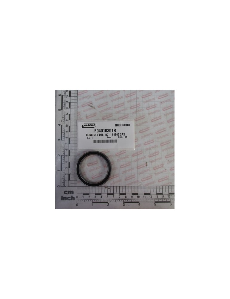 BEARING D45 D58 B7 61809 2RS