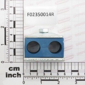 Maschio Gaspardo BLOC DE FIXARE 2 TUBURI D.18 F02350014R