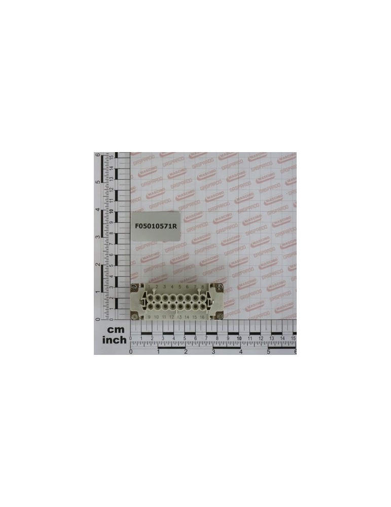 SOCKET 16 POLES FEMALE