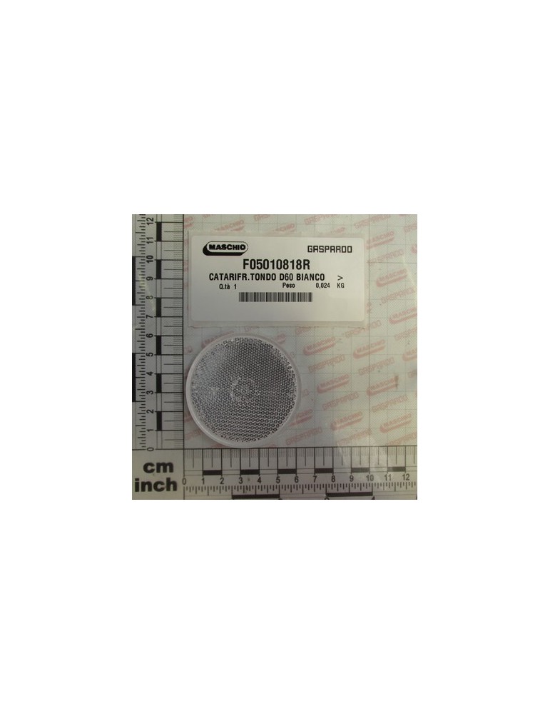 ROUND REFLECTOR D.60 WHITE