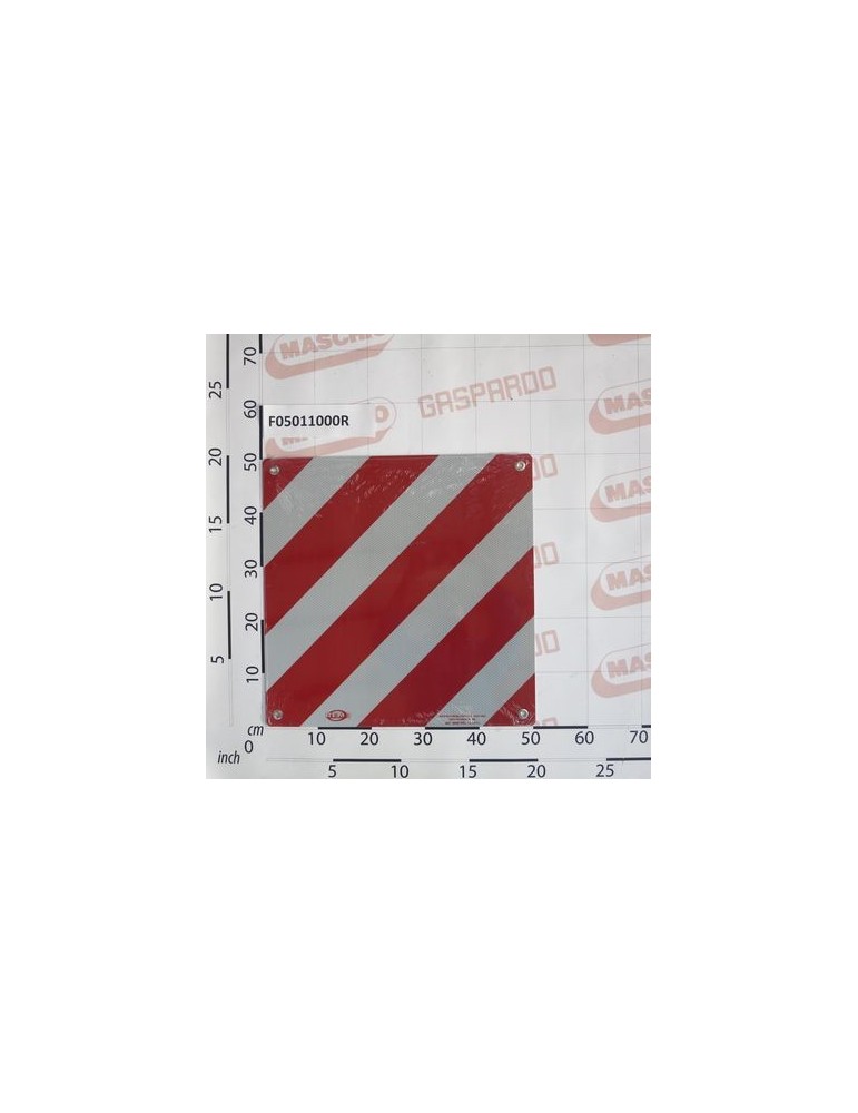 WARNING BOARD 500X500