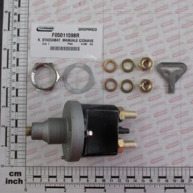 K.DISCONN.BATTERY MANUAL W/KEY
