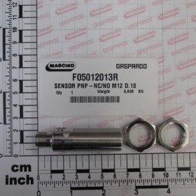 SENSOR PNP-NC/NO M12 D.18