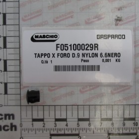 TAP FOR HOLE D.9 NYLON 6,6BLA.