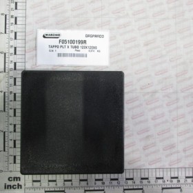 PLASTIC CAP X PIPE 120X120X6