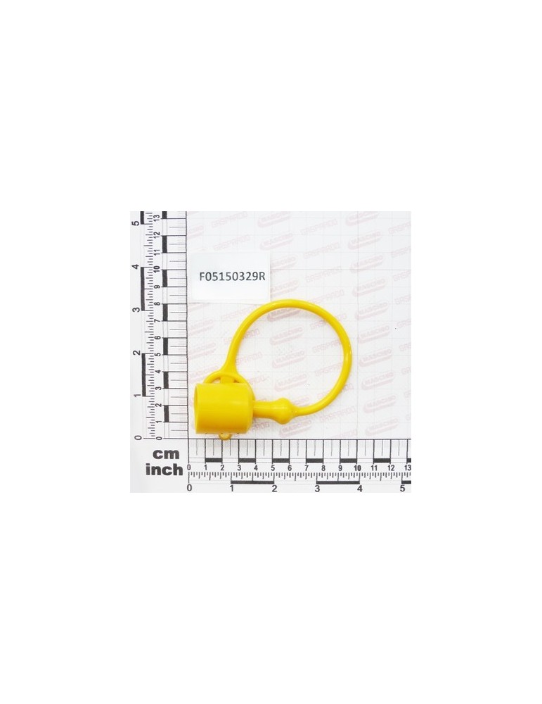 PROTECT. COVER CAP F 1/2 YELLO