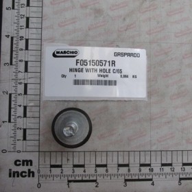 HINGE WITH HOLE C/65