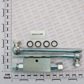 Maschio Gaspardo KIT VALVA BLOCARE 3/8 7014200 F03151158R