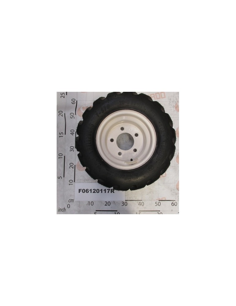 COMPL. WHEEL 20X8.00-10 RH.