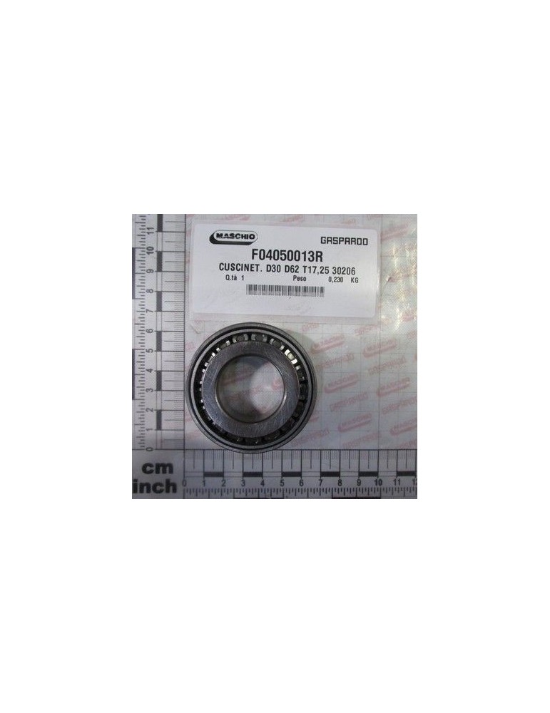 Maschio Gaspardo RULMENT D30 D62 T17,25 30206 F04050013R