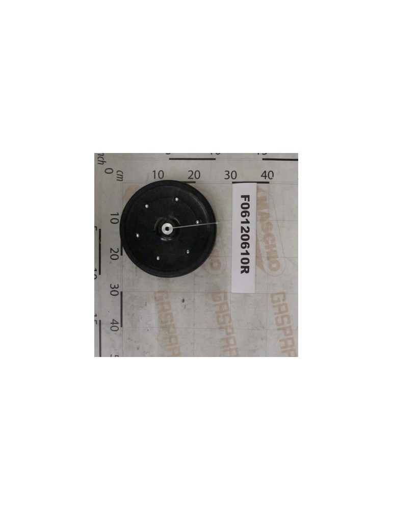 RUBBER WHEEL 250X55L 2 BEARI.