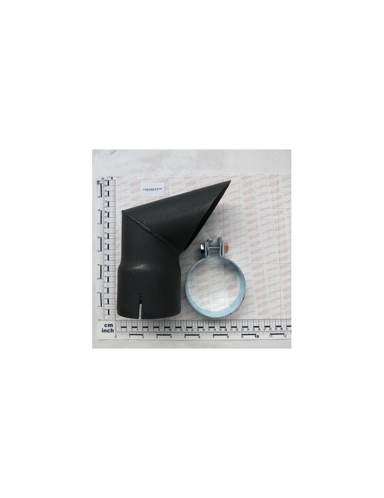 EXHAUST ELBOW KIT D93 + CLAMP
