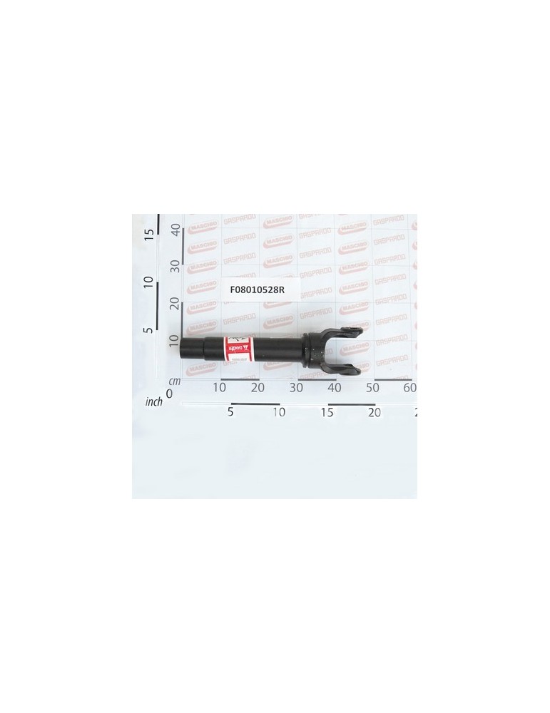 FORK WITH EXTERNAL PIPE