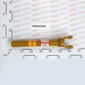 FORK WITH EXTERNAL PIPE