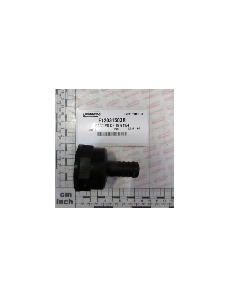 STRAIGHT HOSE FITT. G11/4FEMAL