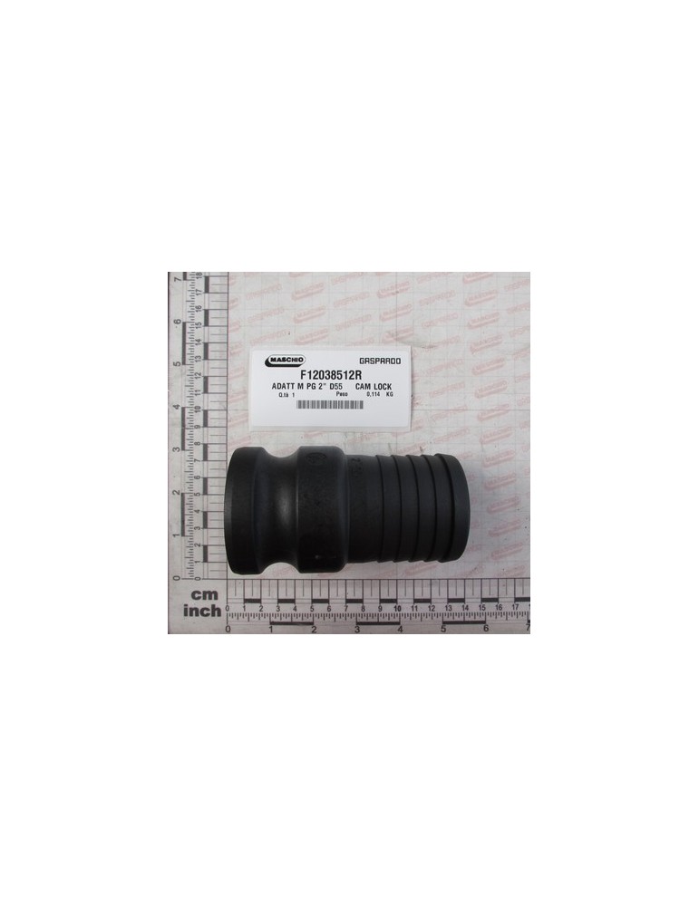 ADAPTER M PG 2\" D55 CAM LOCK