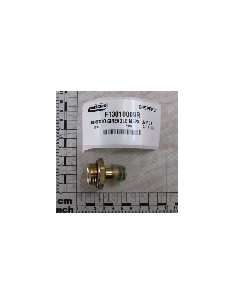 REVOLVING COUPLING M22X1.5 REG