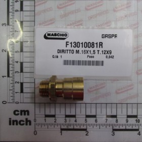 STRAIGHT CONNECTOR