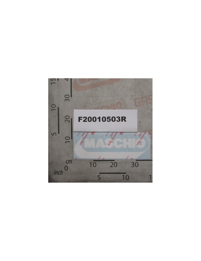 ID LABEL MASCHIO 353X118 WHITE