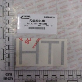 LABEL \"HTI\" SILVER