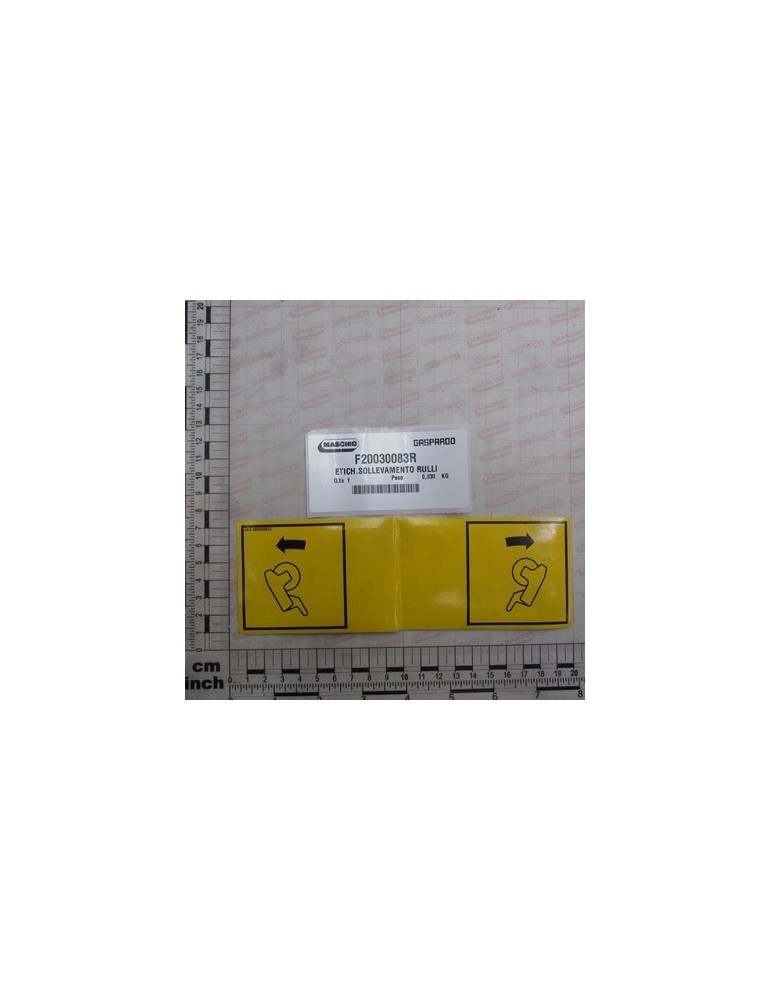 LABEL SOLLEVERMENTO RULLI