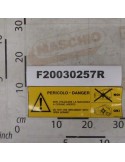LABEL DANGER BONNET
